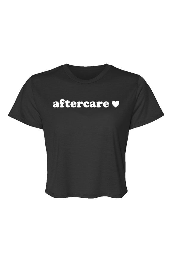 aftercare classic crop top - flowy (women)