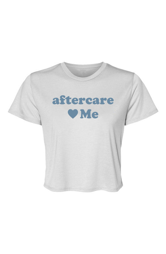 care signal (for women) - flowy crop/wht