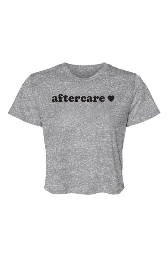 aftercare classic (for women) - flowy crop/gry
