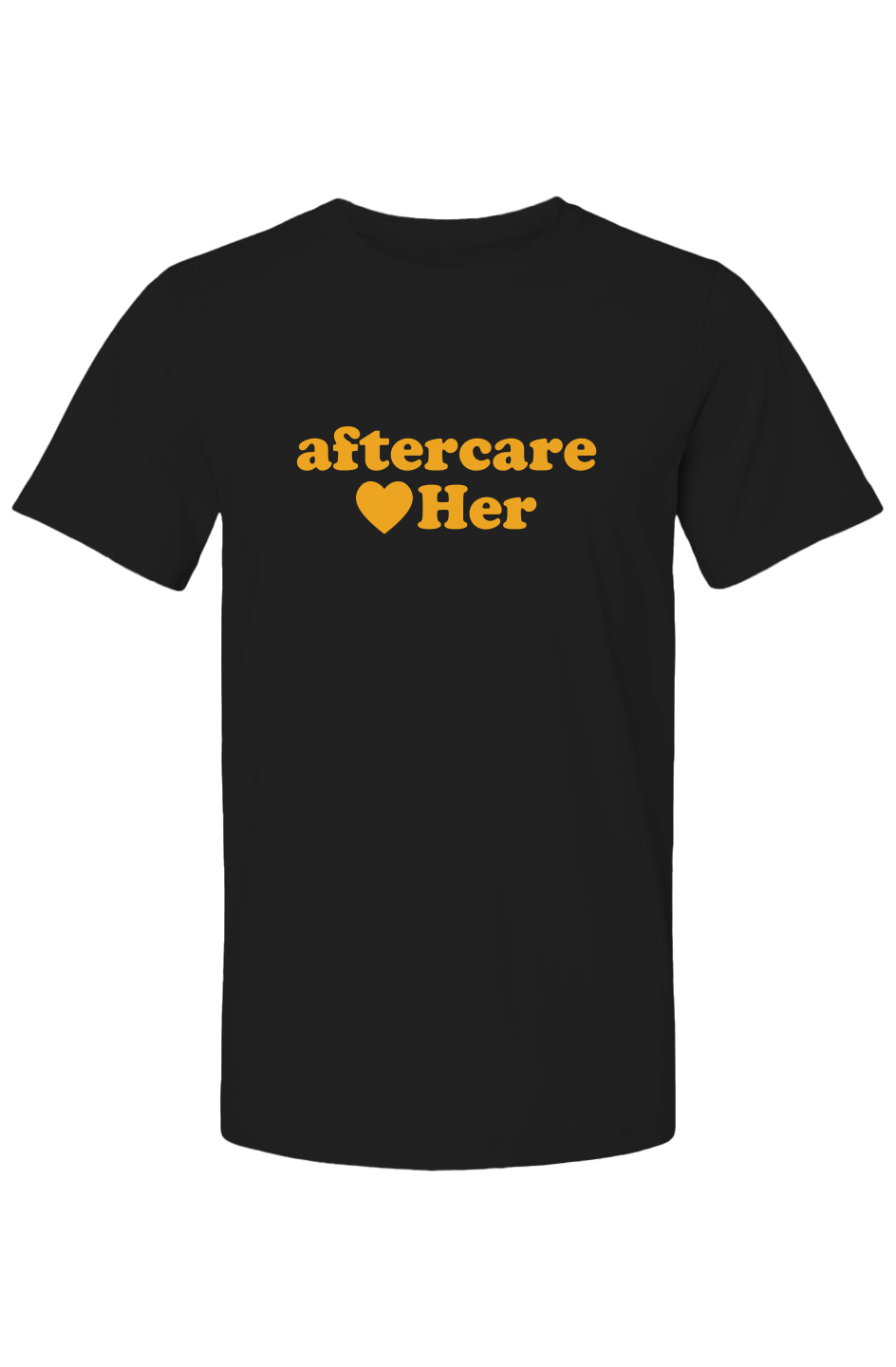 Aftercare Her  - Unisex Tee - Orange