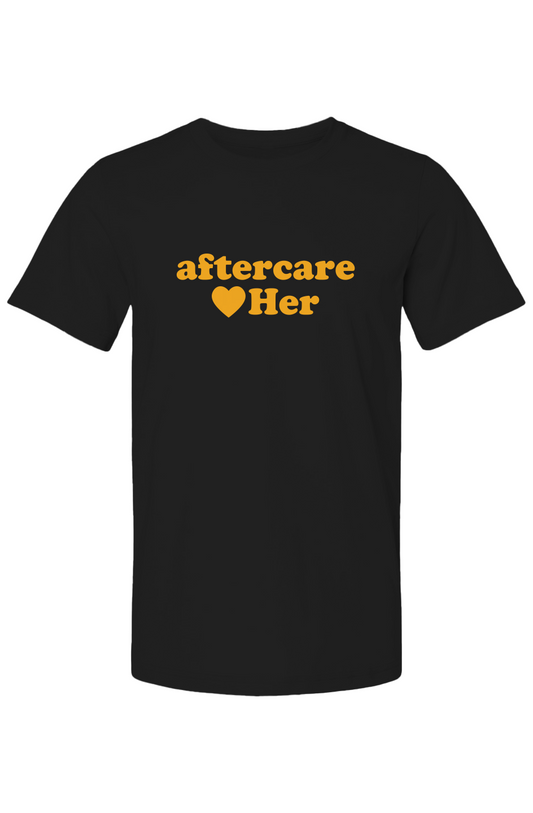 Aftercare Her  - Unisex Tee - Orange