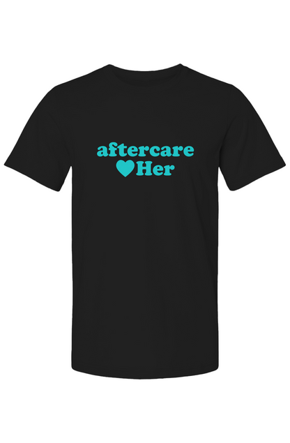 Aftercare Her  - Unisex Tee - teal