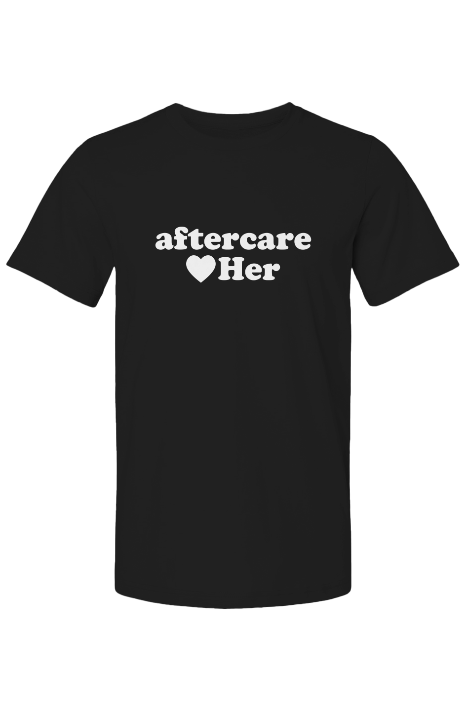 aftercare her - unisex tee - white