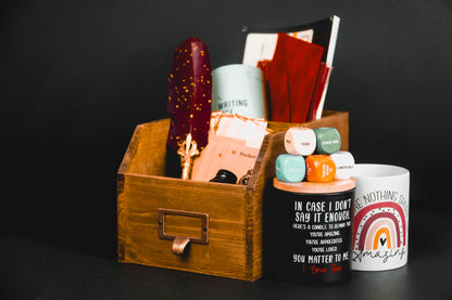 The Words of Affirmation Basket – "For The Love of Language"