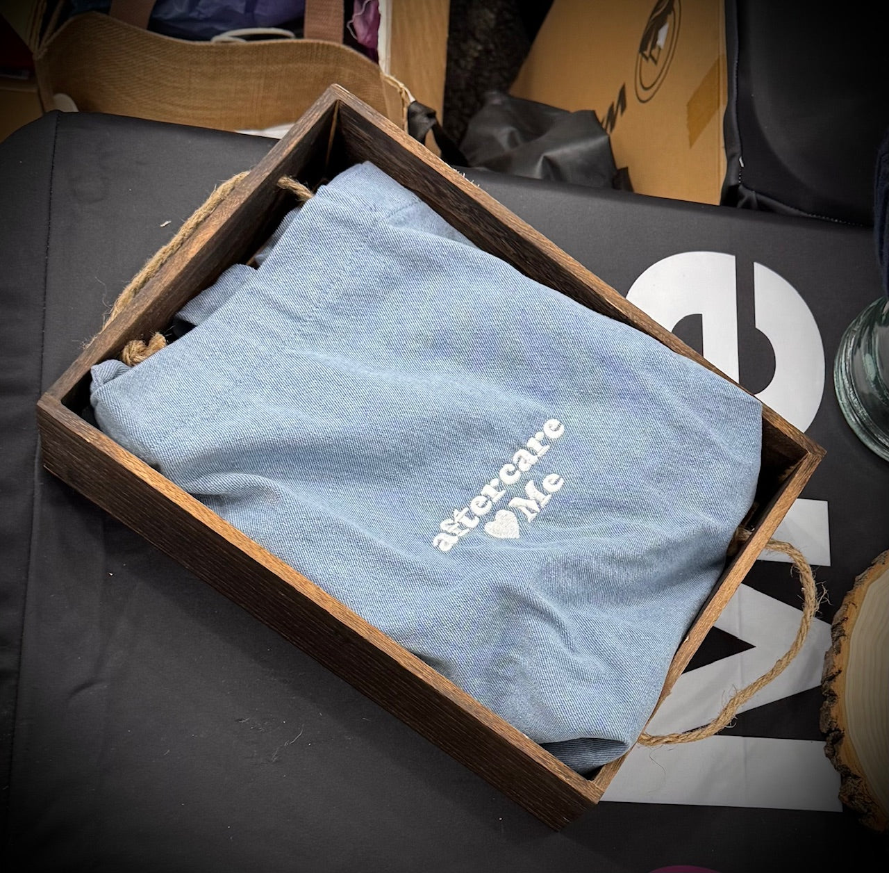 Aftercare Tote Me - Denim Bag