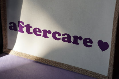Aftercare Tote Bag - 100% Natural Jute Fibre
