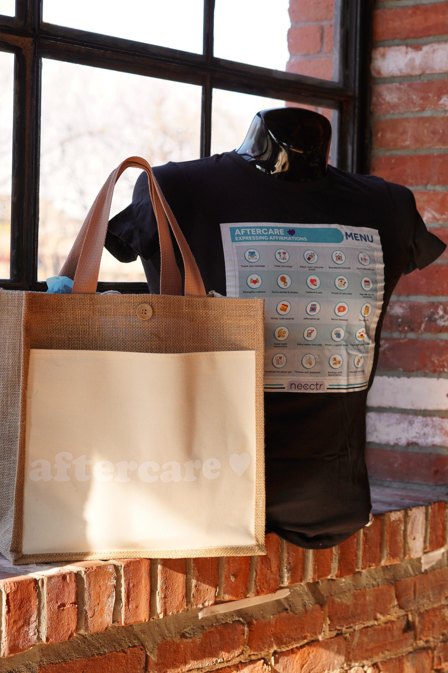 Expressions of Affirmation Menu - Unisex Tee