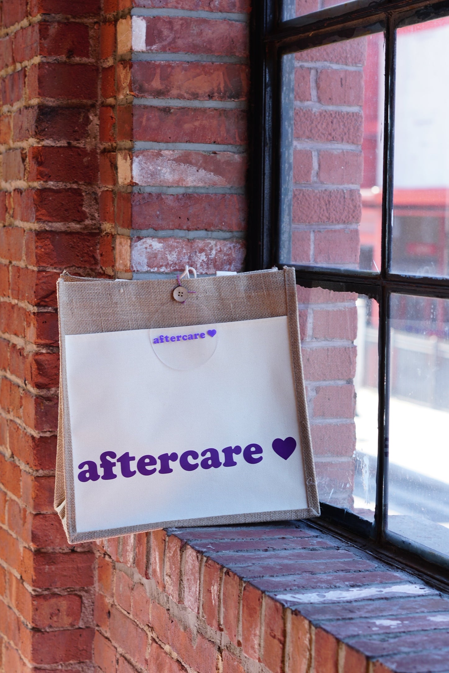 Aftercare Tote Bag - 100% Natural Jute Fibre