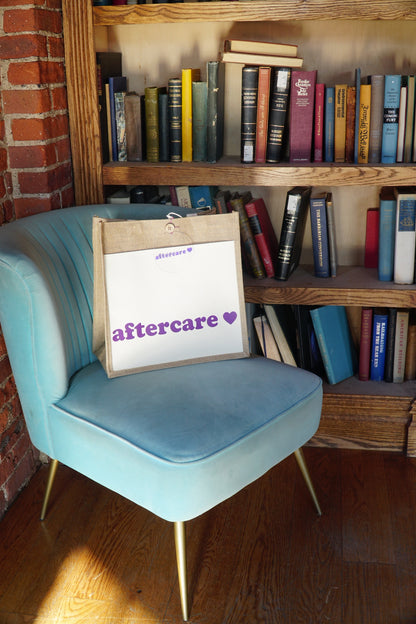 Aftercare Tote Bag - 100% Natural Jute Fibre